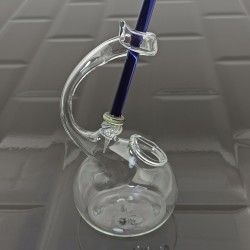 Lyric Purple Glass Dip Pen Set