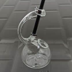 Lyric Black  Glass Dip Pen Set