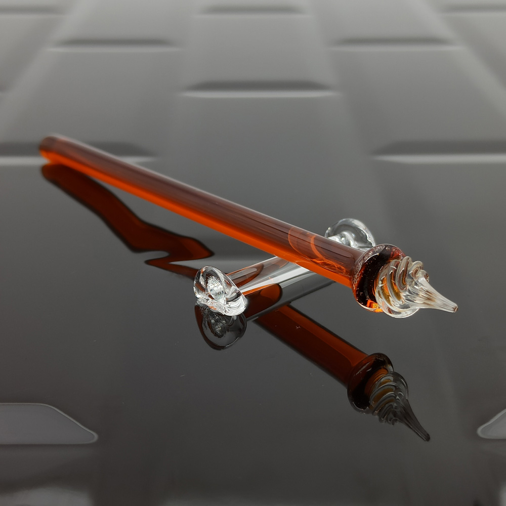 Lyric Amber Glass Pen