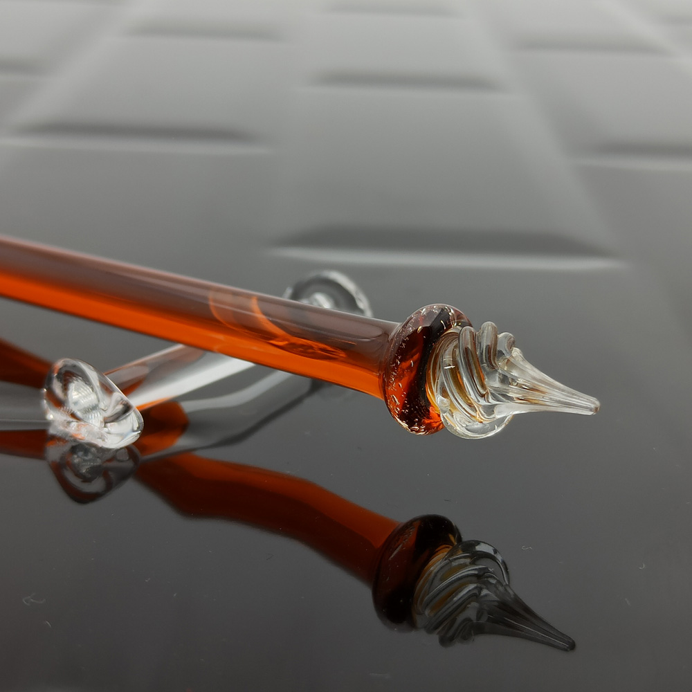 Lyric Amber Glass Pen