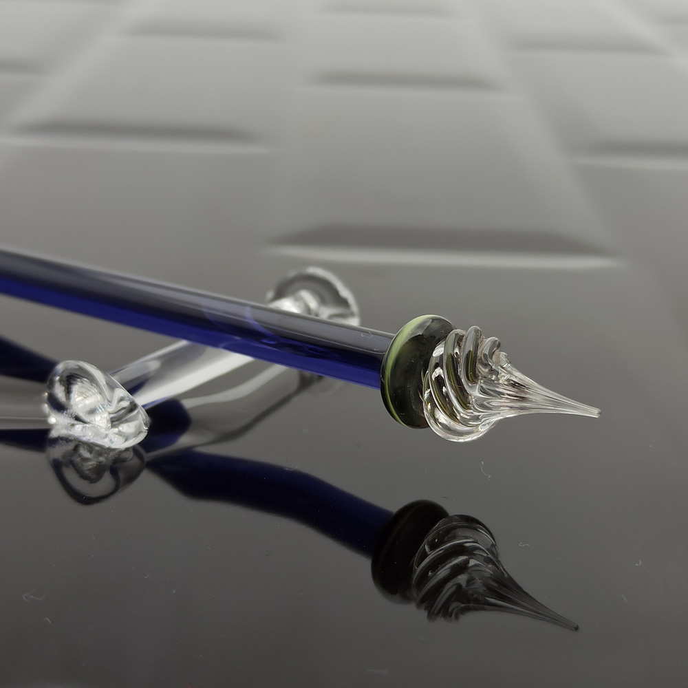 Lyric Purple Glass Pen