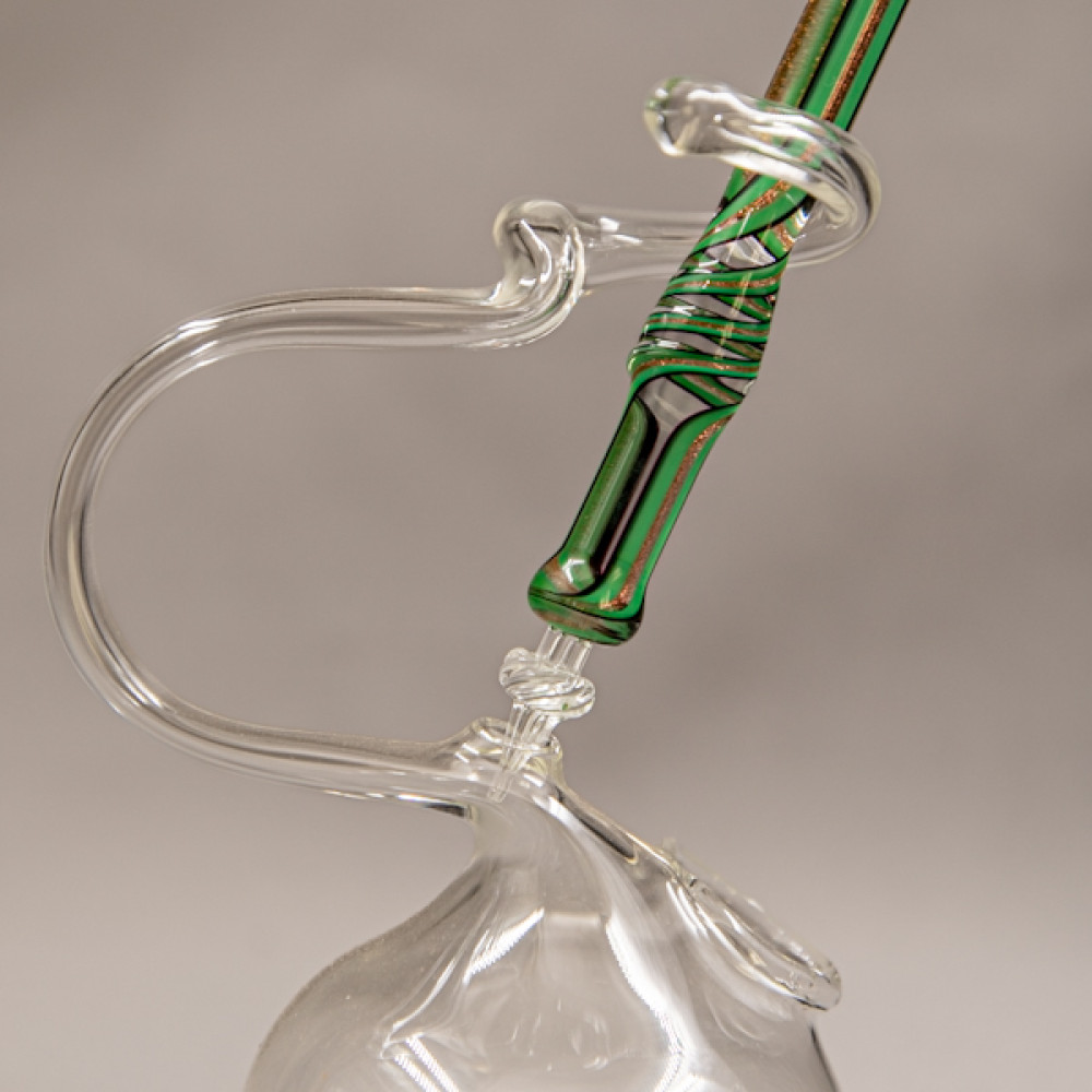 Klasik Orient Yeşil Cam Kalem Seti