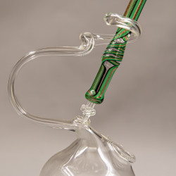 Klasik Orient Yeşil Cam Kalem Seti