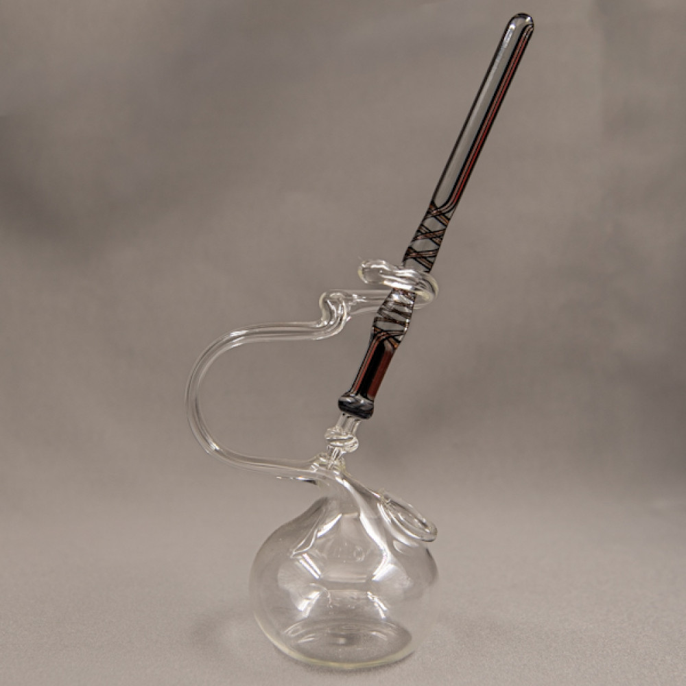 Klasik Orient Siyah Kahve Cam Kalem Seti