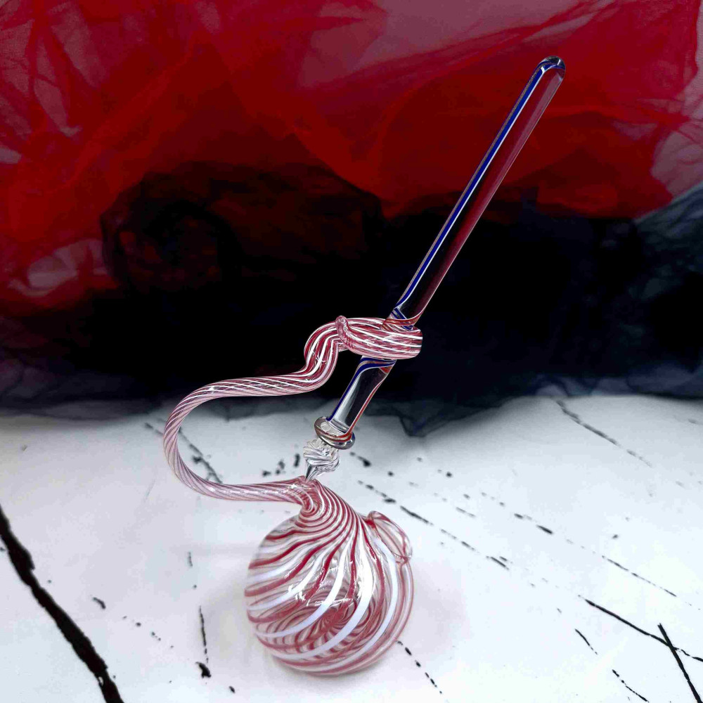 Çeşm-i Bülbül Orient Kırmızı Cam Kalem Seti Çeşm-i Bülbül Orient Kırmızı Cam Kalem Seti