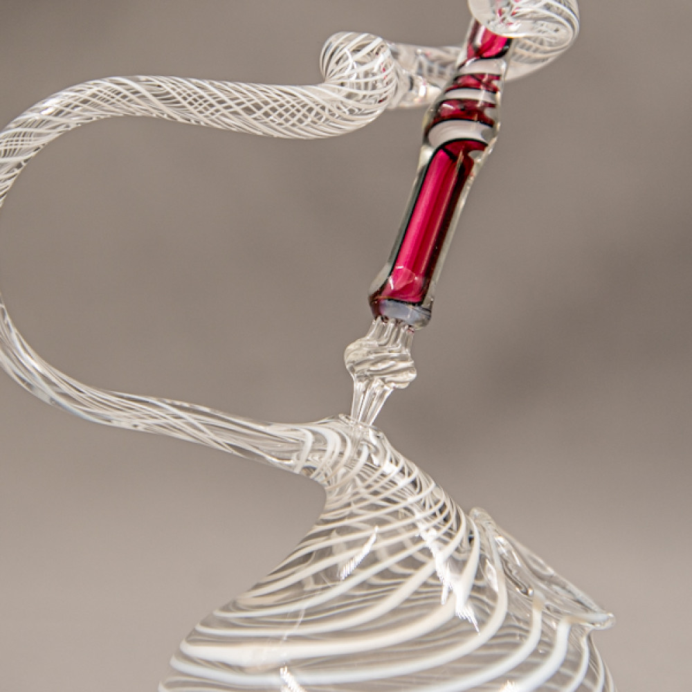 Çeşm-i Bülbül Avangard Rose Cam Kalem Seti